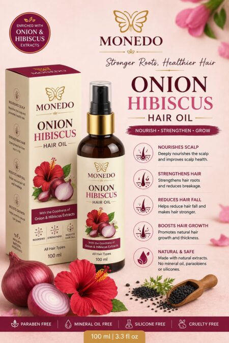 Onion Hibiscus Hair Oil