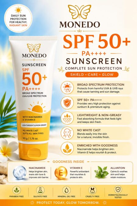 SPF 50+ PA++++ Sunscreen