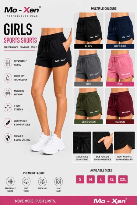 Sports Shorts Girls