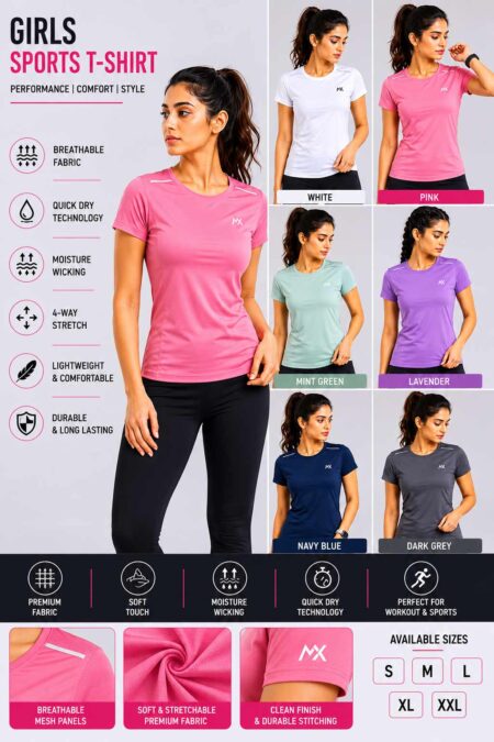 Sports T-Shirt Girls