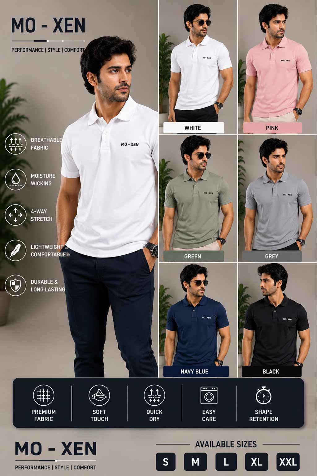 Polo T-Shirt Mens