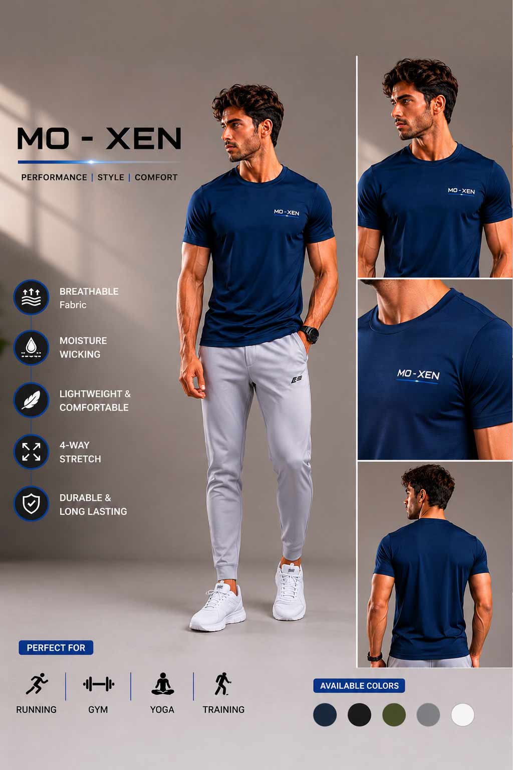 Round Tshirt Mens